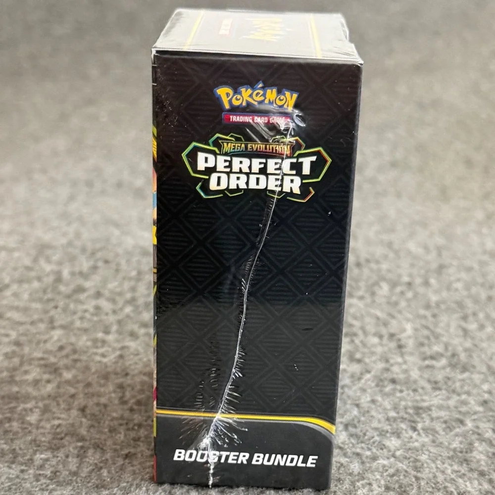 Pokemon TCG Mega Evolution Perfect Order Booster Bundle 6 Packs Factory Sealed